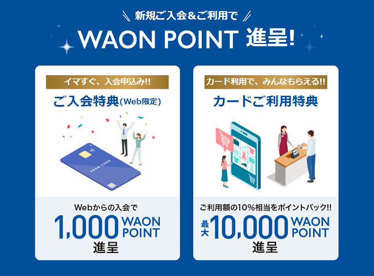 イオンモール豊川　クレジットカード　キャンペーン